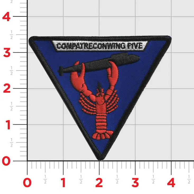 Officially Licensed Us Navy Patrol Wing 5 Patch 1