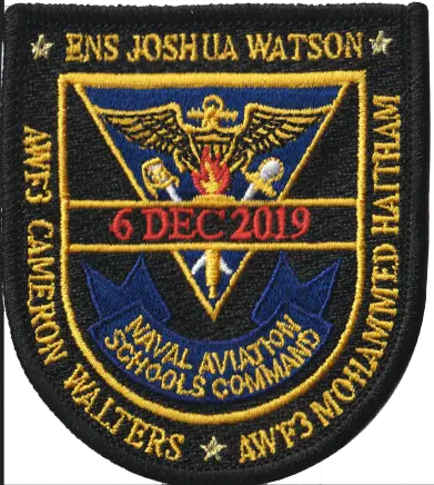Nas Pensacola Schools Command Memorial Patch And Sticker 1