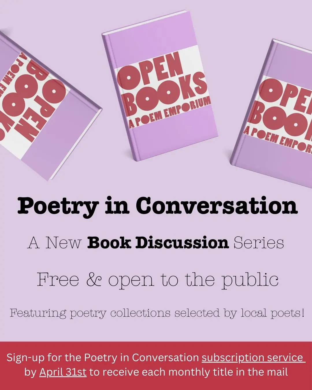 Poetry In Conversation Subscription 1