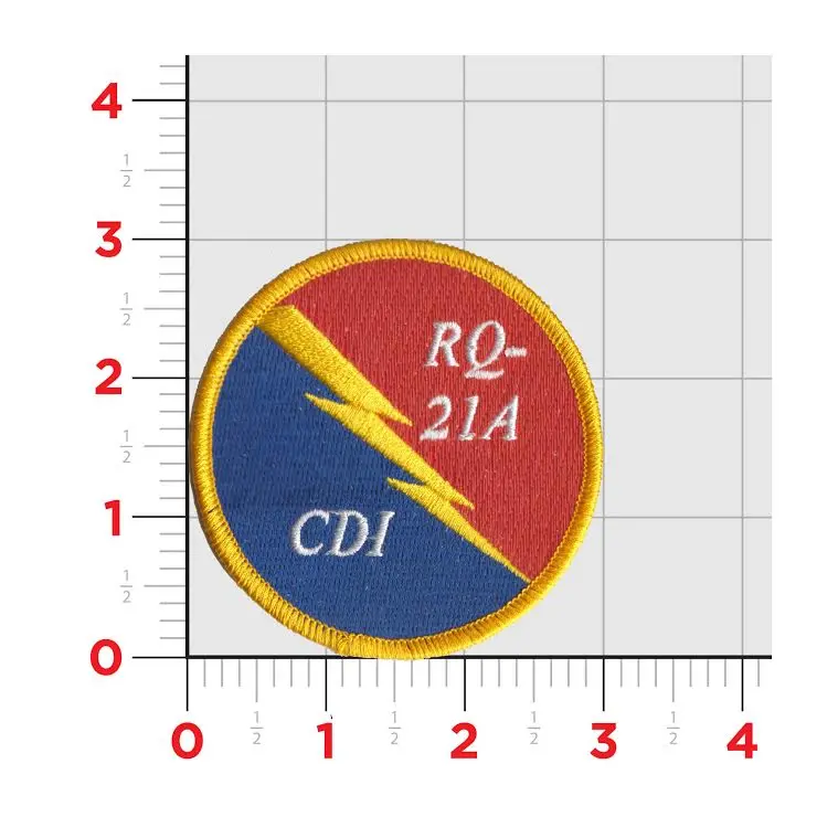 Official Remote Pilot Vehicle Rpv-3 Qual Shoulder Patches 1