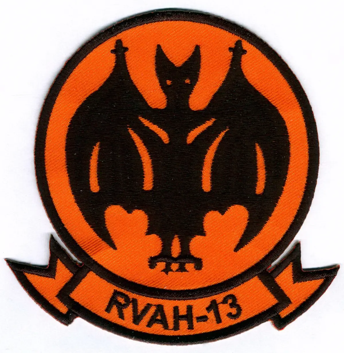 Officially Licensed Us Navy Rvah-13 Bats Squadron Patch 1