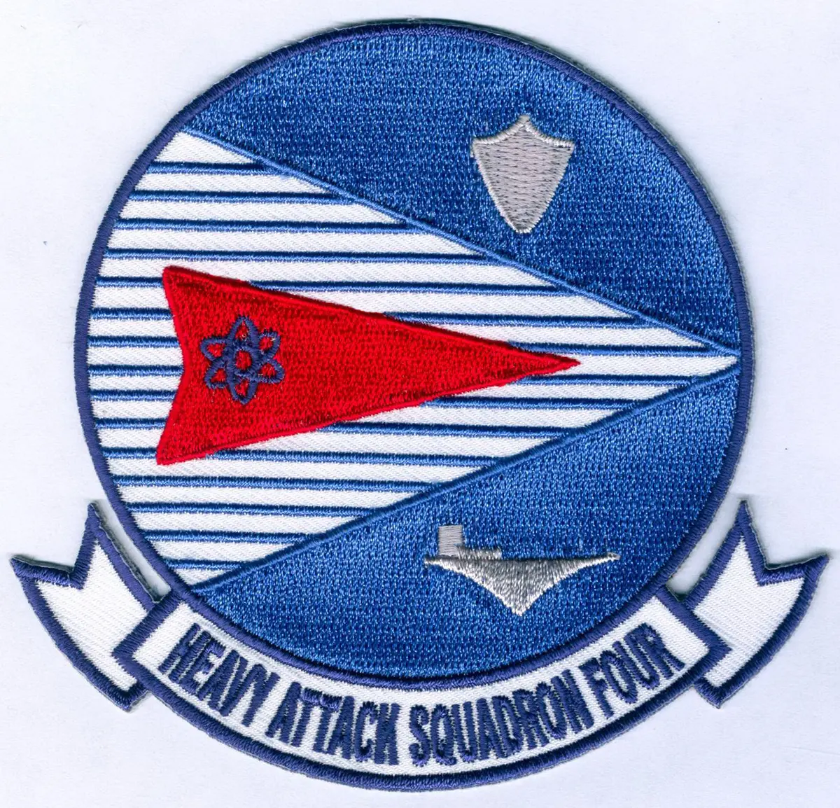 Officially Licensed Us Navy Vah-4 Four Runners Squadron Patch 1