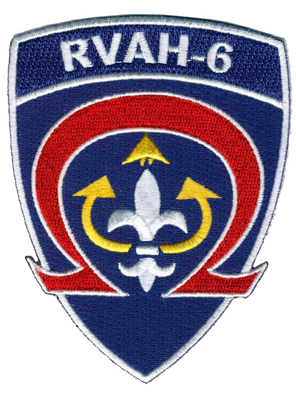 Officially Licensed Us Navy Rvah-6 Fleurs Squadron Patch 1