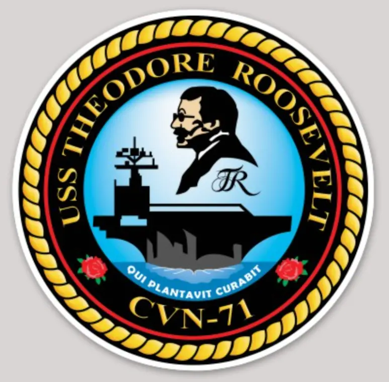 Uss Theodore Roosevelt Cvn-71 Sticker 1