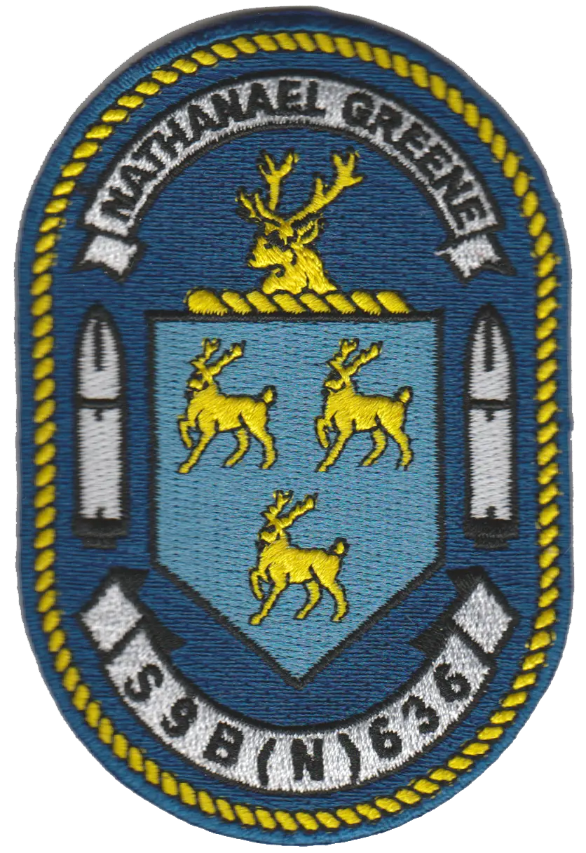 Uss Nathanael Greene Ssbn-636 Patch 1