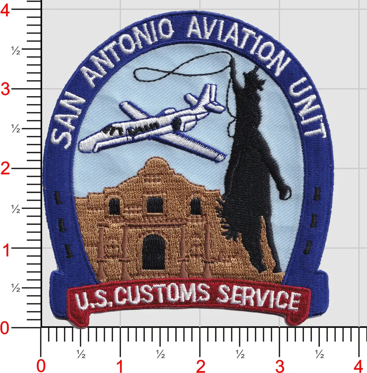 Legacy Us Customs San Antonio Air Unit Patch 1