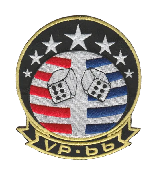 Officially Licensed Us Navy Vp-66 Dicemen Patch 1