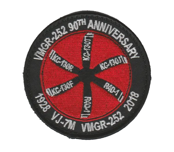 Vmgr-252 90Th Anniversary Shoulder Patch 1