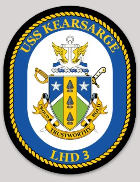 Uss Kearsarge Lhd-3 Sticker 1