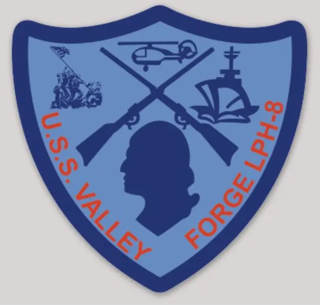 Uss Valley Forge Lph-8 Sticker 1