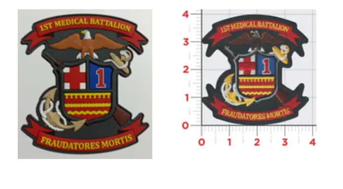 Officially Licensed Usmc 1St Medical Battalion Camp Pendleton Patch 1