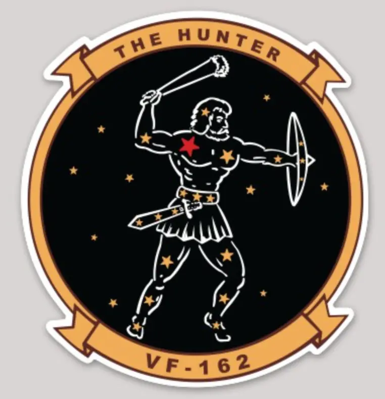 Officially Licensed Us Navy Vf-162 Hunters Sticker 1