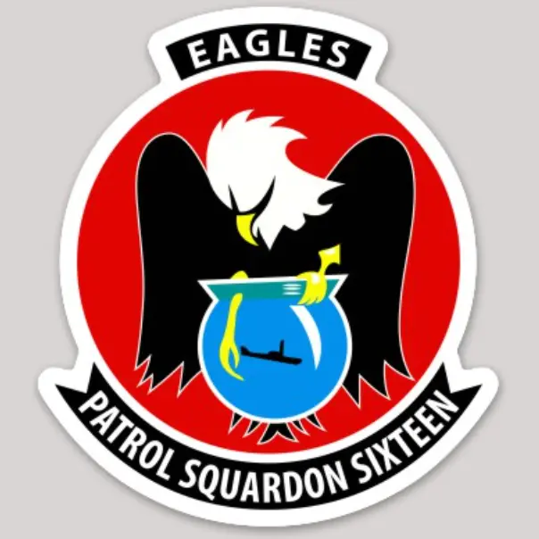 Officially Licensed Us Navy Vp-16 Eagles Sticker 1