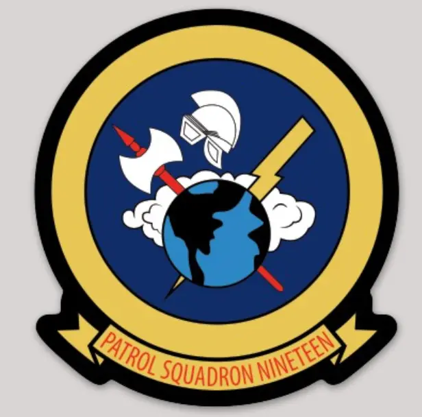 Officially Licensed Us Navy Vp-19 Sticker 1