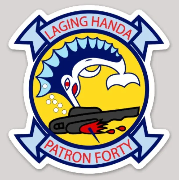 Officially Licensed Us Navy Vp-40 Fighting Marlins Sticker 1