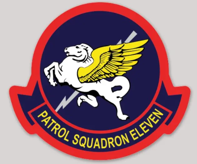 Officially Licensed Us Navy Vp-11 Proud Pegasus Sticker 1