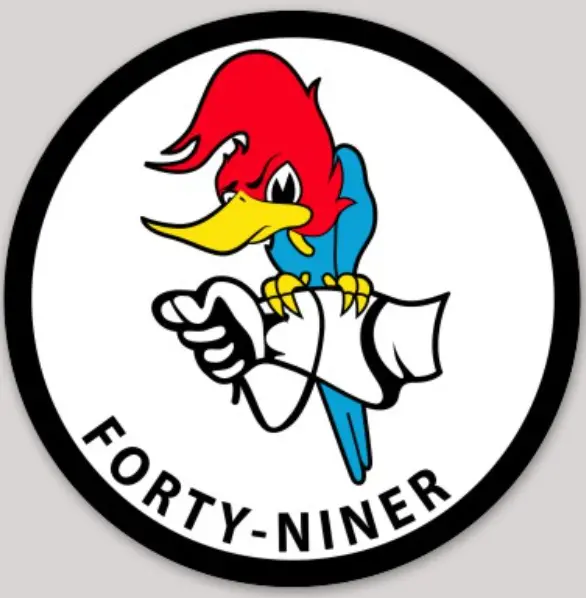 Officially Licensed Us Navy Vp-49 Woodpeckers Sticker 1