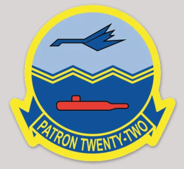 Officially Licensed Us Navy Vp-22 Blue Geese Sticker 1