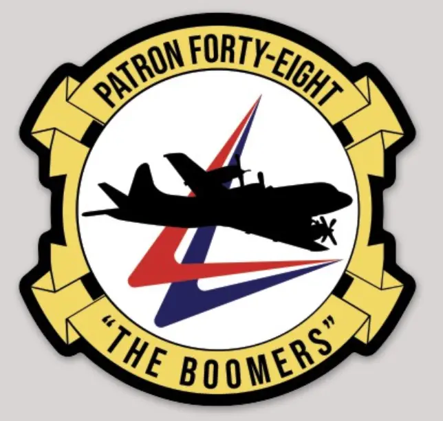 Officially Licensed Us Navy Vp-48 Boomers Sticker 1