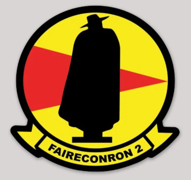 Officially Licensed Us Navy Vq-2 Sandeman Sticker 1