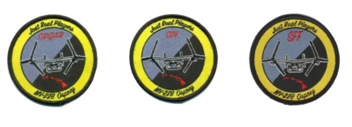 Official Vmm-268 Red Dragons Qual Patches 1