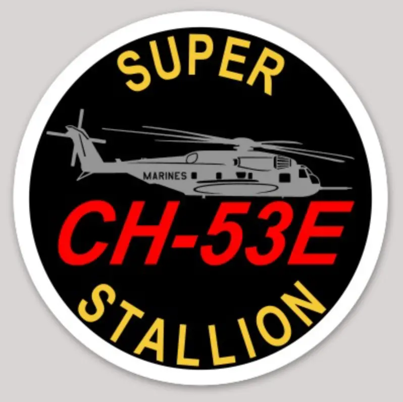 Ch-53E Super Stallion Sticker 1
