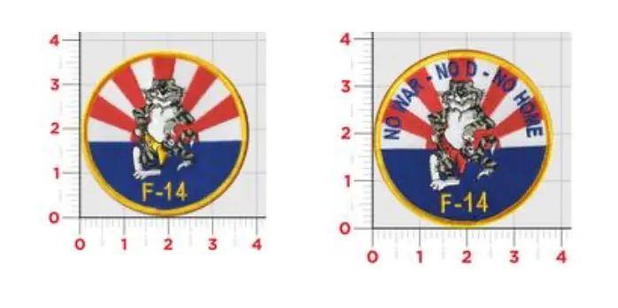 Us Navy Vf-111 Sundowners F-14 Tomcat Patch 1