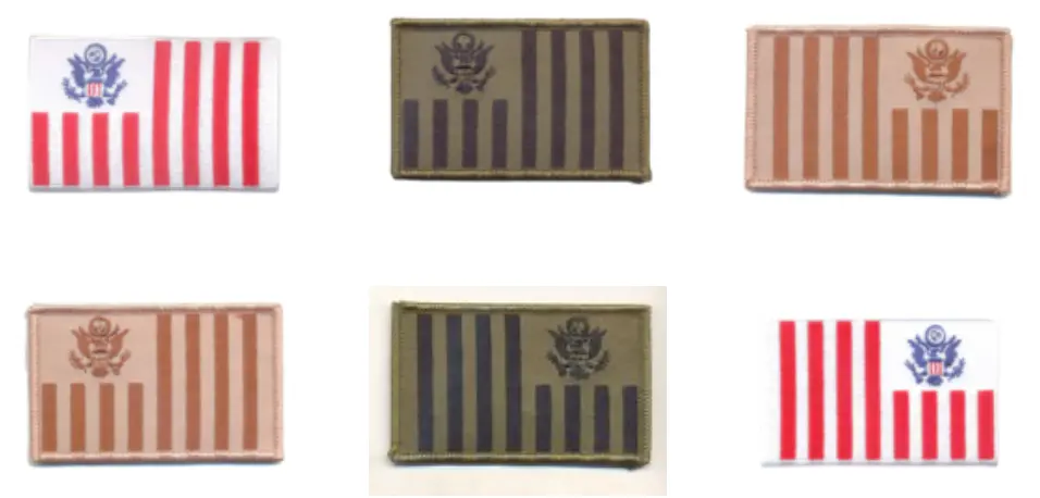 Us Customs Ensign (Small 2 X 3.5") Patch (Cbp Ensign) 1