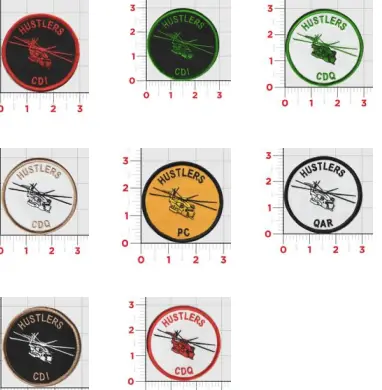 Official Hmh-772 Hustlers Qual Patches 1