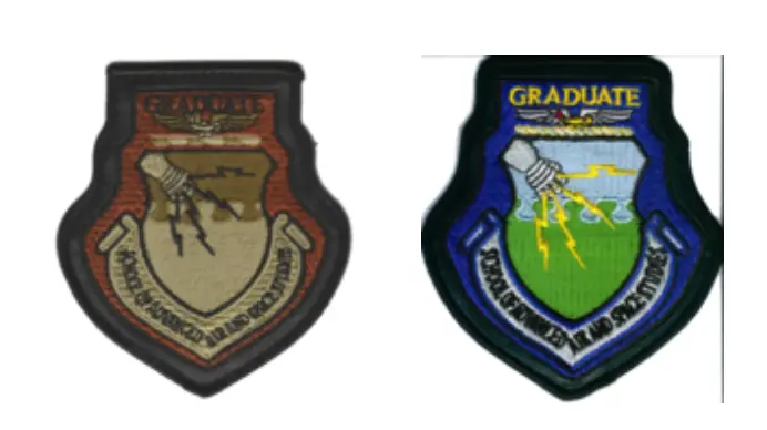 Usaf School Of Advance Air And Space Studies Graduate Patch (Graduate) 1