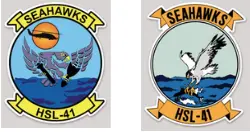 Us Navy Helicopter Squadron Hsl-41 Sticker 1