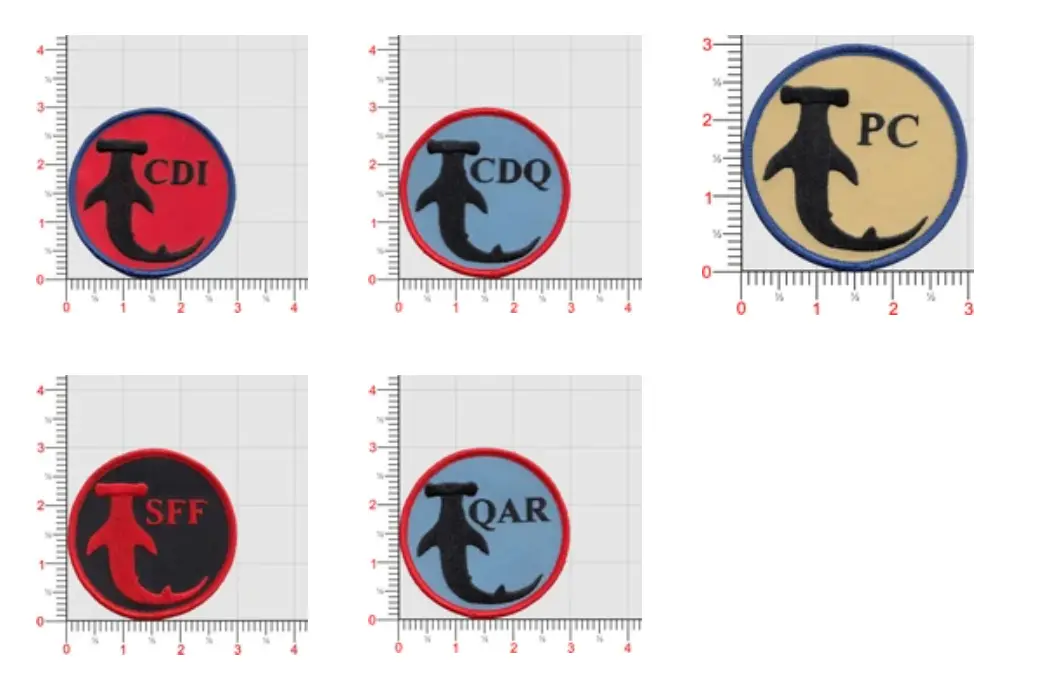 Official Hmh-366 Hammerheads Quals Patches 1