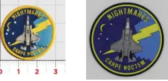 Official Vmfat-502 Nightmares Shoulder Patches 1