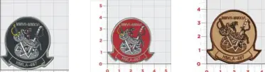Officially Licensed Usmc Hmla-467 Sabers Squadron Patches 1