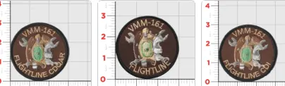 Vmm-161 Greyhawks Flightline Qual Patches 1