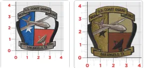 Us Coast Guard San Angelo Mq-9 Predator Patch 1