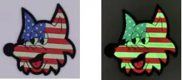 Official Hmm/Vmm-364 Purple Fox Swifty Us Flag Pvc Patch 1