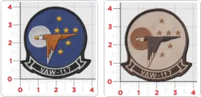 Officially Licensed Us Navy Vaw-117 Wallbangers Patch 1