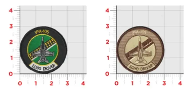 Official Us Navy Vfa-105 Gunslingers Shoulder Patches 1