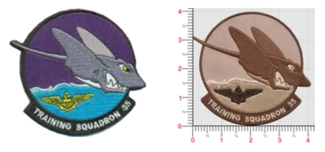 Official Vt-35 Stingrays Friday Patch 1