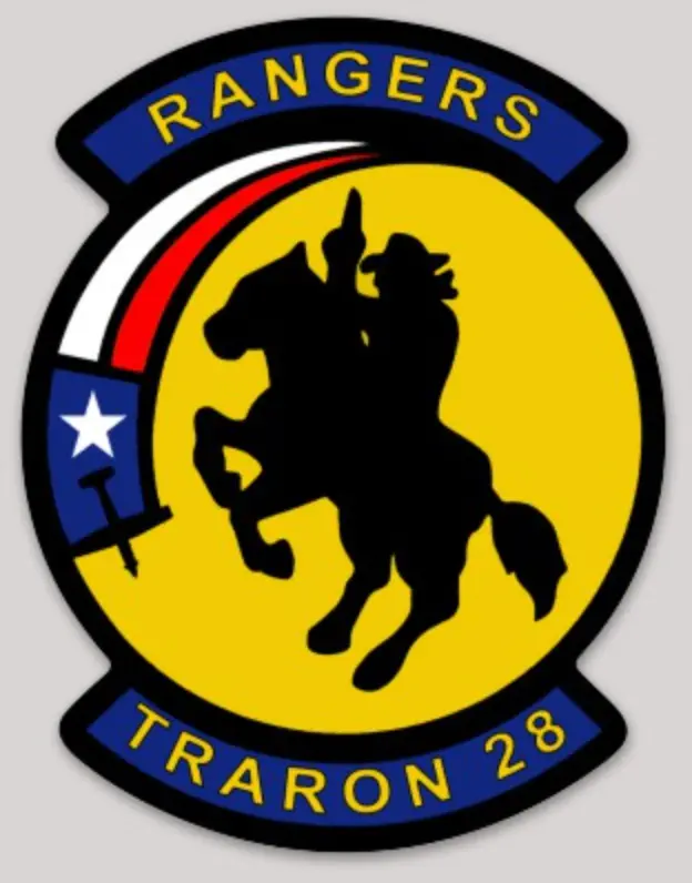 Officially Licensed  Us Navy Vt-28 Rangers Squadron Sticker 1