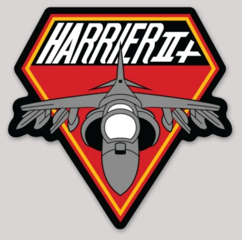 Av-8 Harrier Ii+ Sticker 1