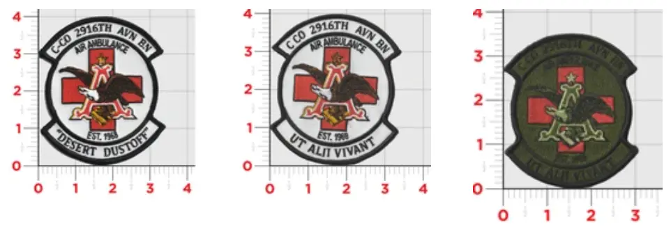 Us Army C Co 2916Th Air Ambulance Patch 1
