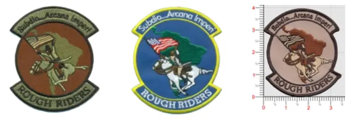 Usaf Rough Riders Patch 1