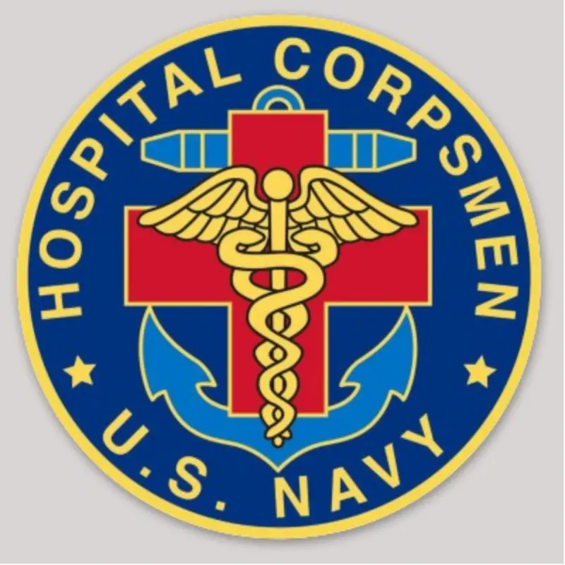 Us Navy Hospital Corpsman Stickers 1