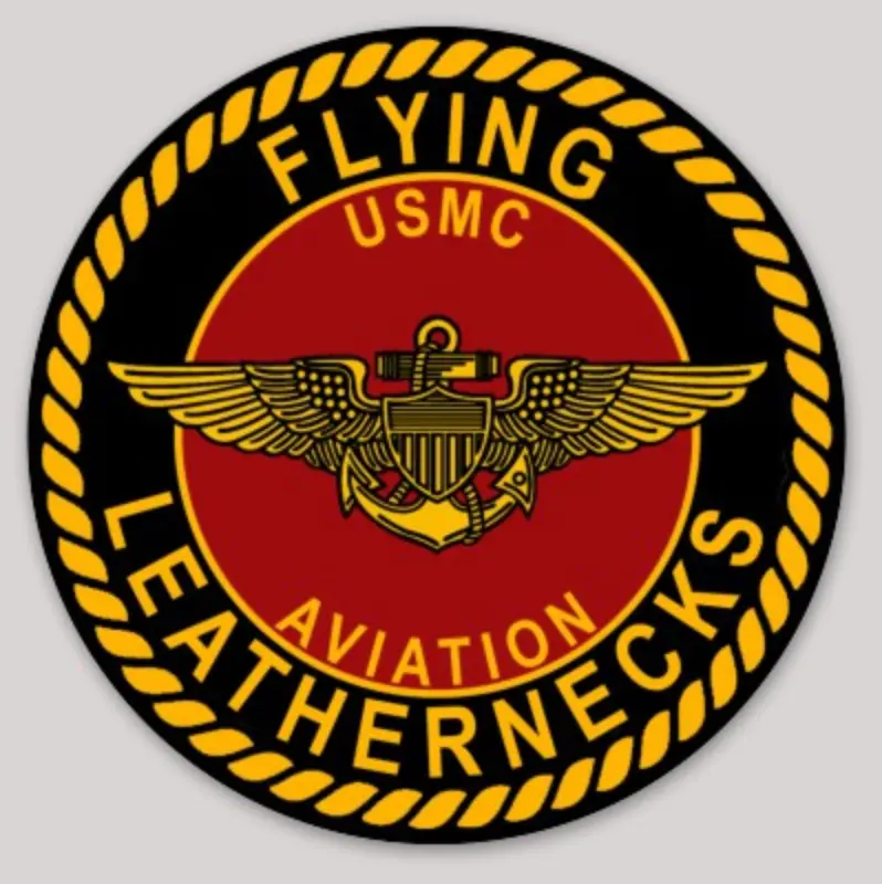 Usmc Flying Leathernecks Sticker 1