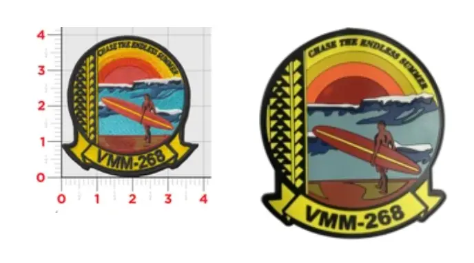 Official Vmm-268 Red Dragons Endless Summer Friday Patch 1
