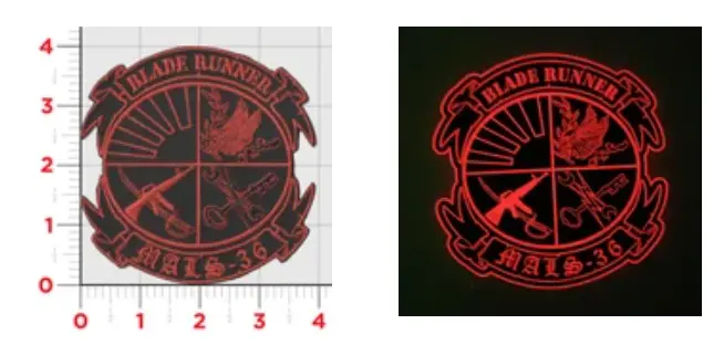Officially Licensed Mals-36 Bladerunners Patches 1
