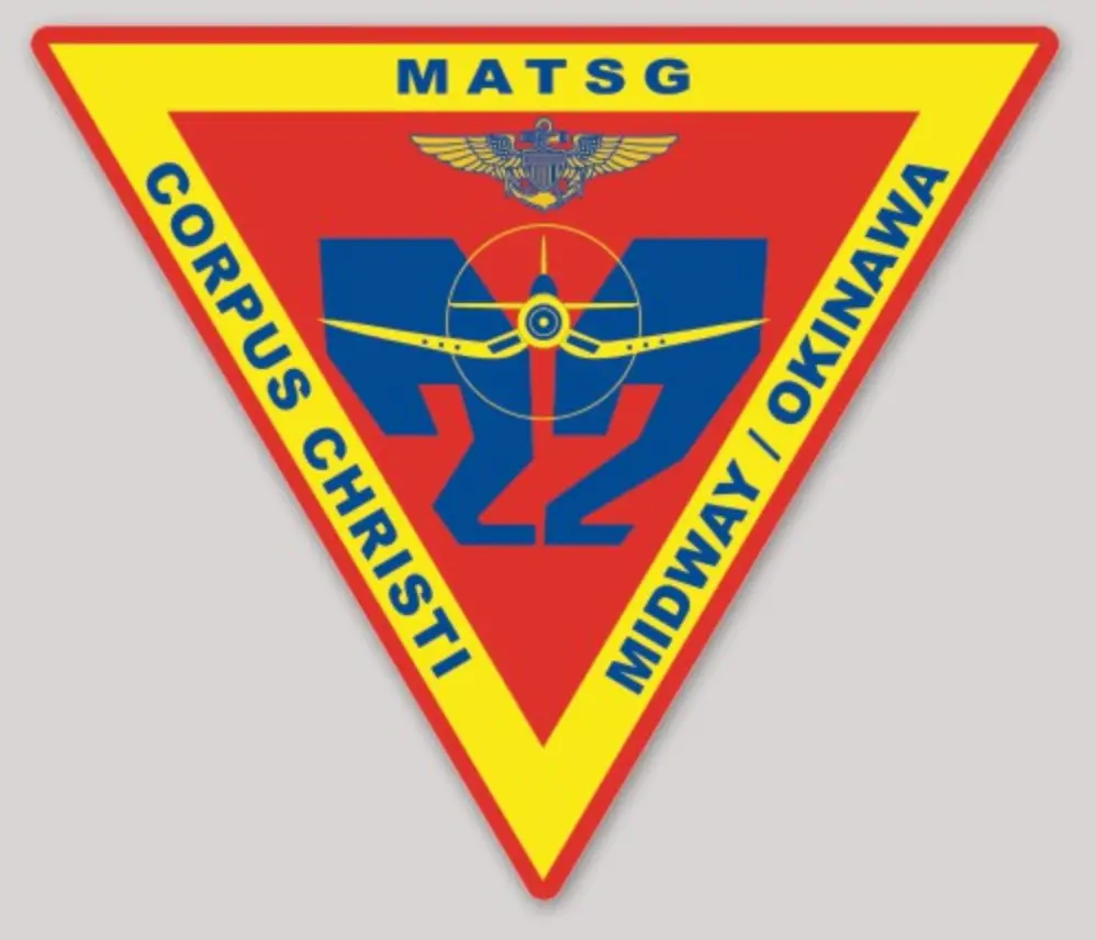 Officially Licensed Usmc Matsg-22 Stickers 1