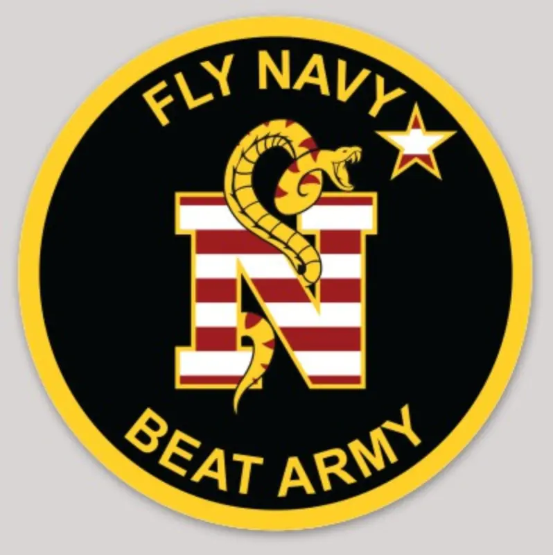 Officially Licensed Fly Navy Beat Army Stickers 1